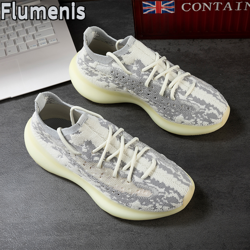 Men'S Shoes Yeezy - Breathable Men Running Shoes Lightweight Women