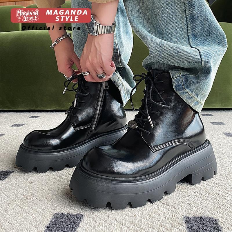 Men Shoes Size Chart - 10cm invisible height increasing short leather