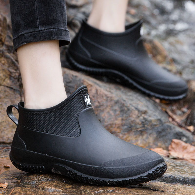 Soft Men's Rain Boots Young No - Men Shoes Offer reseña y precio