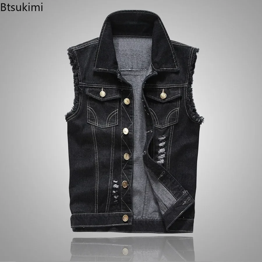 2026 Men's Denim Sleeveless Ja - Men'S Shoes For Jeans reseña y precio