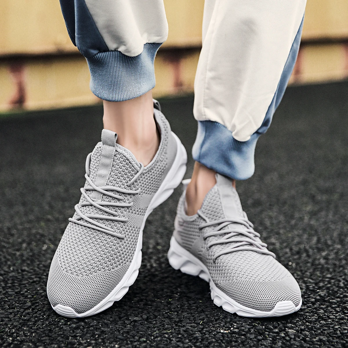 Breathable Men's Sneaker Casua - Men Shoes Running Sale reseña y precio