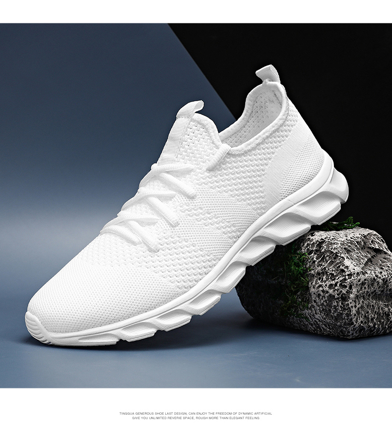 Breathable Men's Sneaker Casua - Men Shoes Running Sale reseña y precio