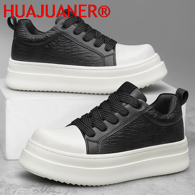 Men's Leather Elevator Shoes 7 - Men'S Shoes With Height Increase reseña y precio