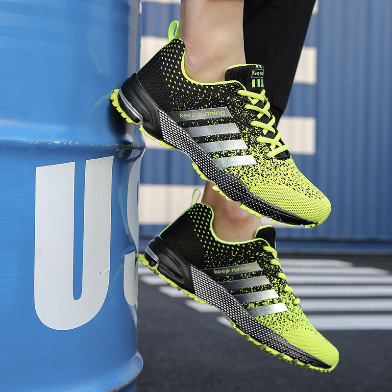 Hot Sale Green Running Shoes U - Men Shoes Running Sale reseña y precio