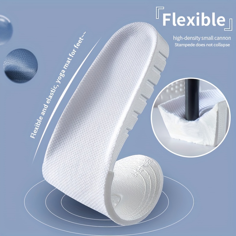 1 Pair New 1.5-3.5cm White Inv - Men Shoes Size Chart reseña y precio