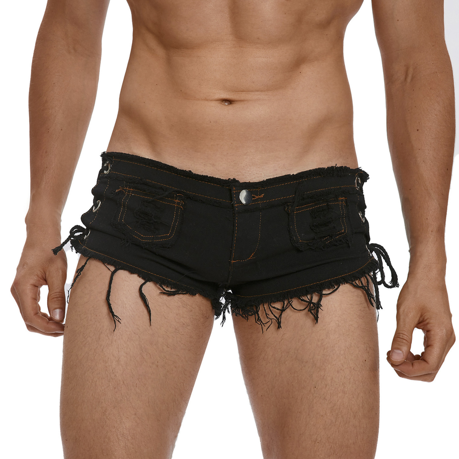 Mens Low Rise Extra Short Hot  - Men'S Shoes For Jeans reseña y precio