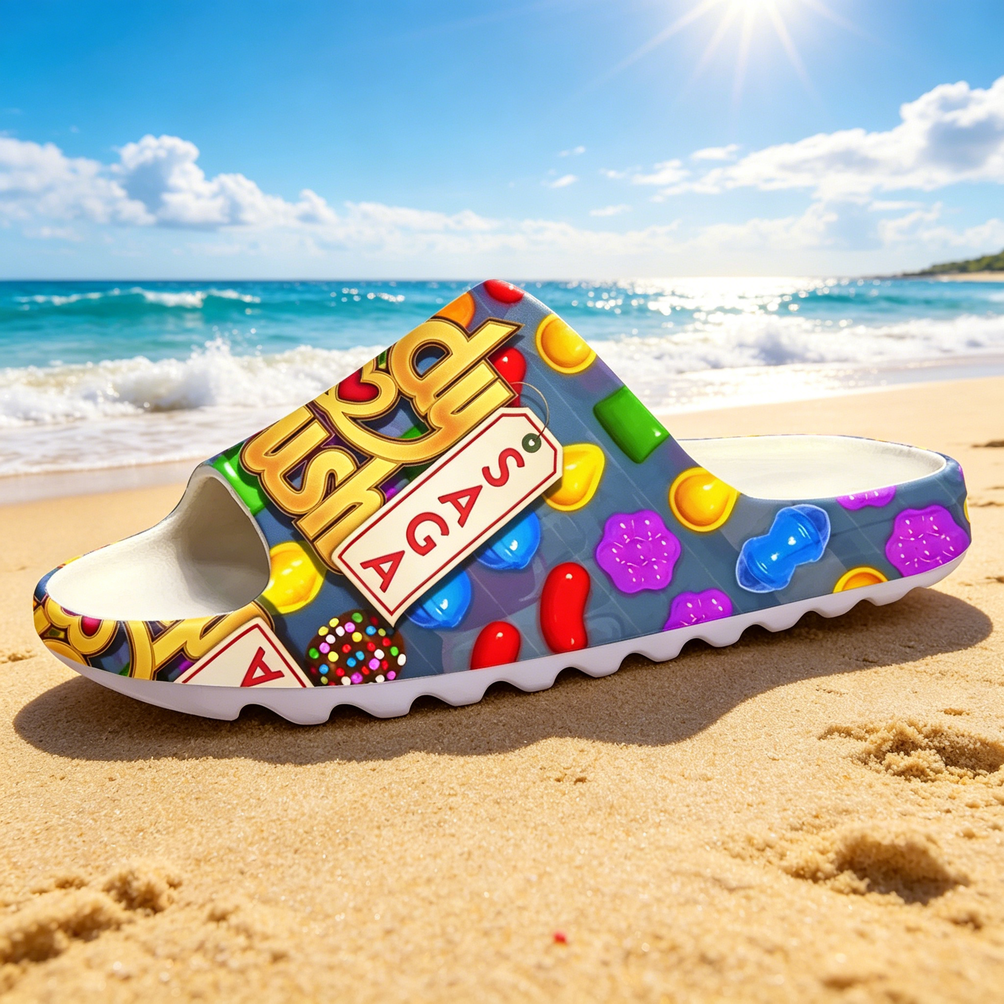 Candy Crush Printed Yeezy Styl - Men'S Shoes Yeezy reseña y precio