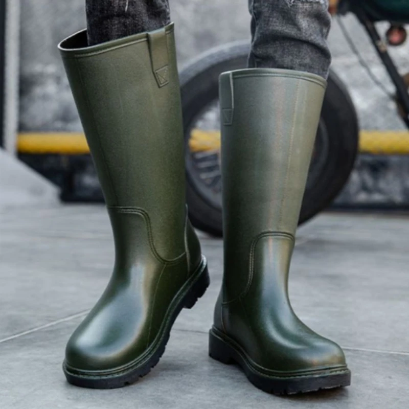 Rain Boots for Men Gum Fishing - Men Shoes Offer reseña y precio