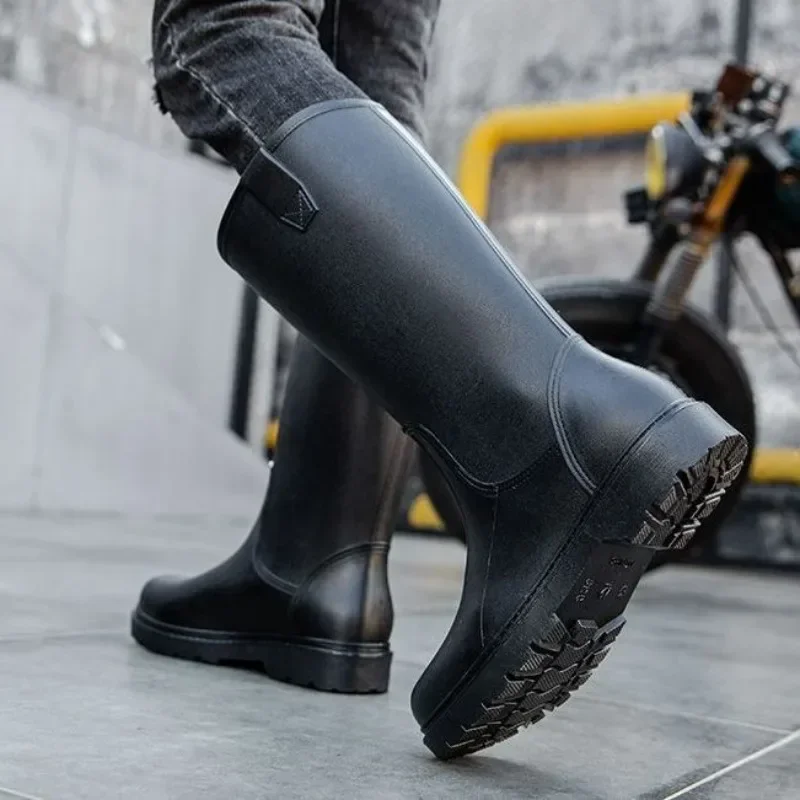 Rain Boots for Men Gum Fishing - Men Shoes Offer reseña y precio