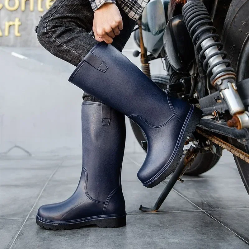 Rain Boots for Men Gum Fishing - Men Shoes Offer reseña y precio