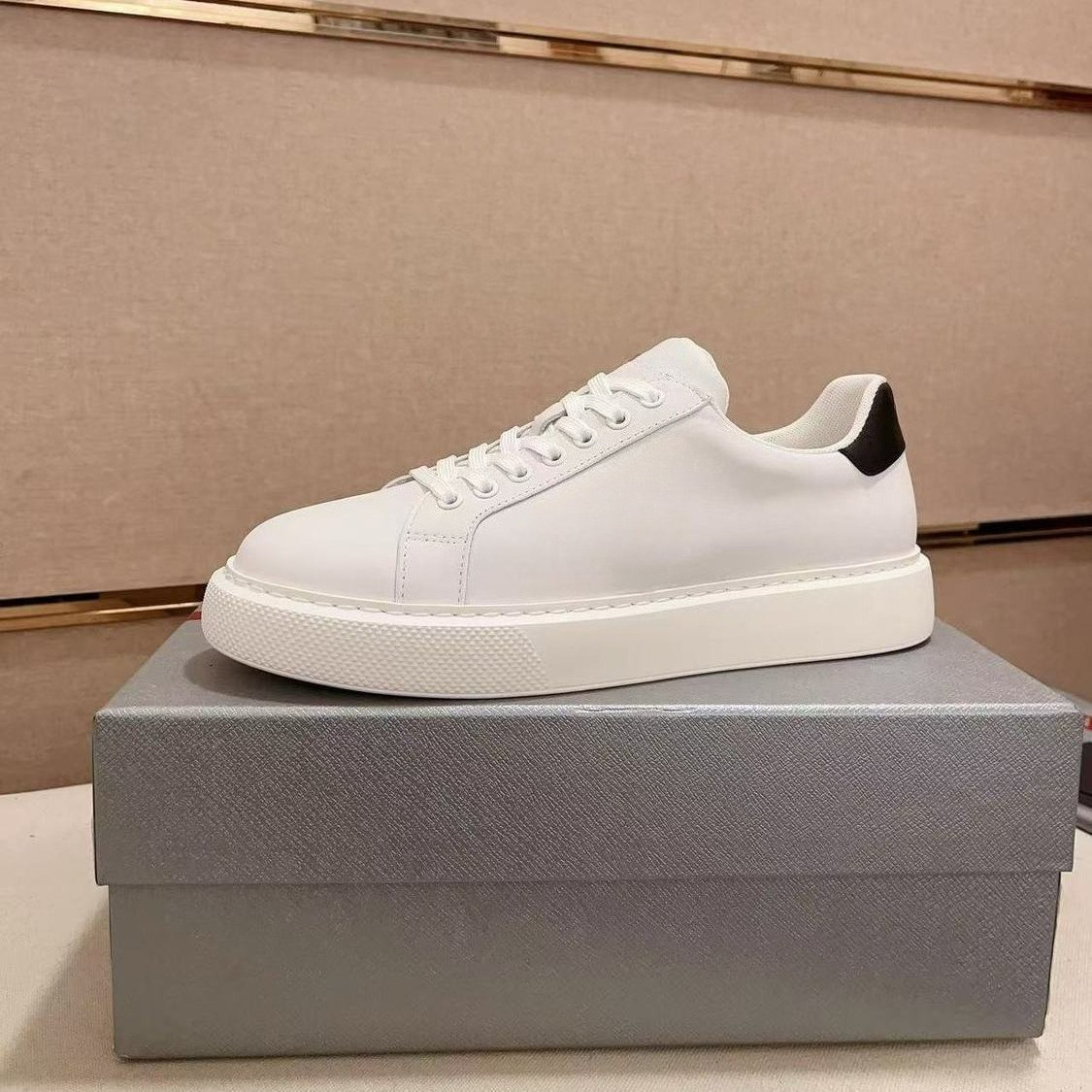 Luxury Genuine Leather Sneaker - Men'S Shoes With Height Increase reseña y precio
