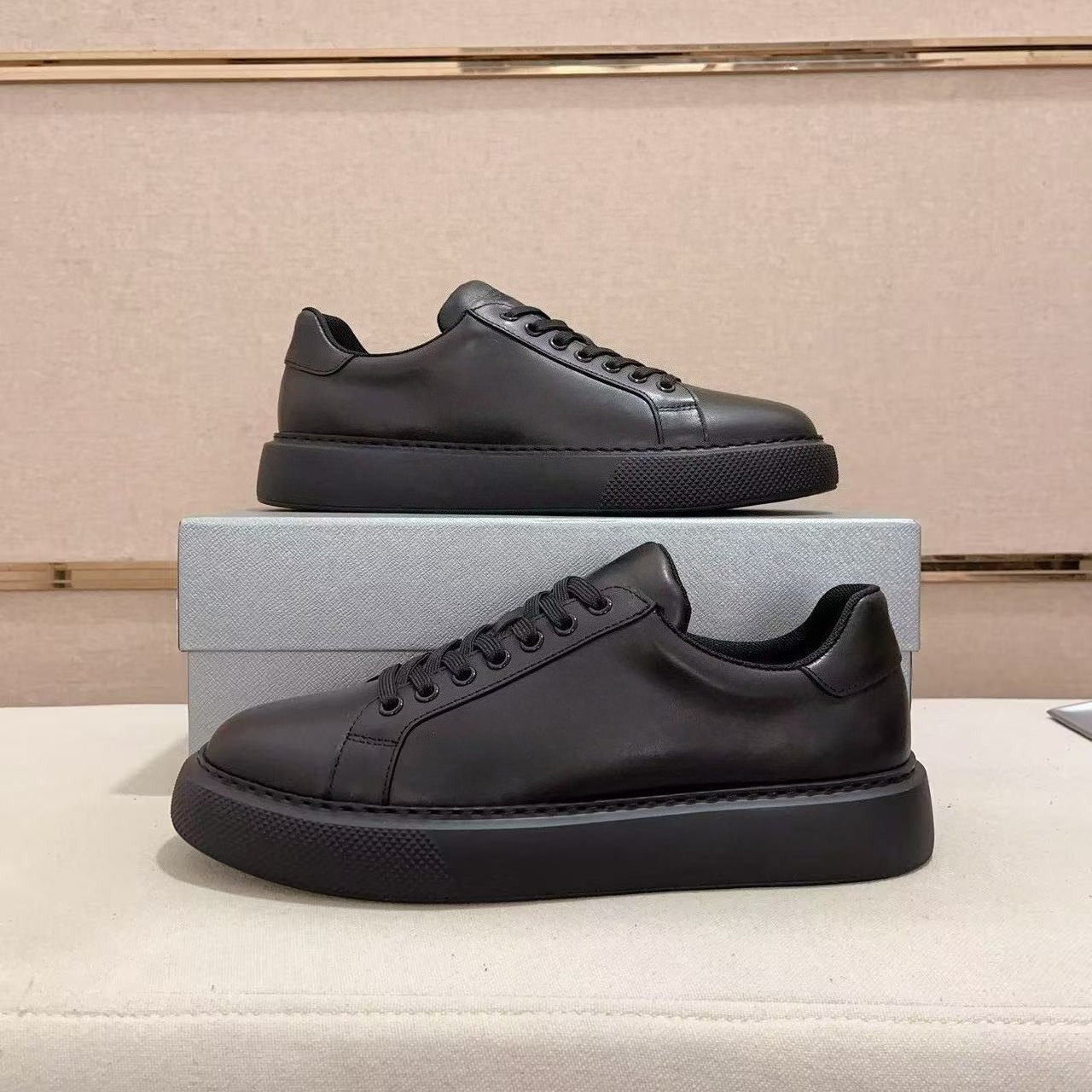 Luxury Genuine Leather Sneaker - Men'S Shoes With Height Increase reseña y precio