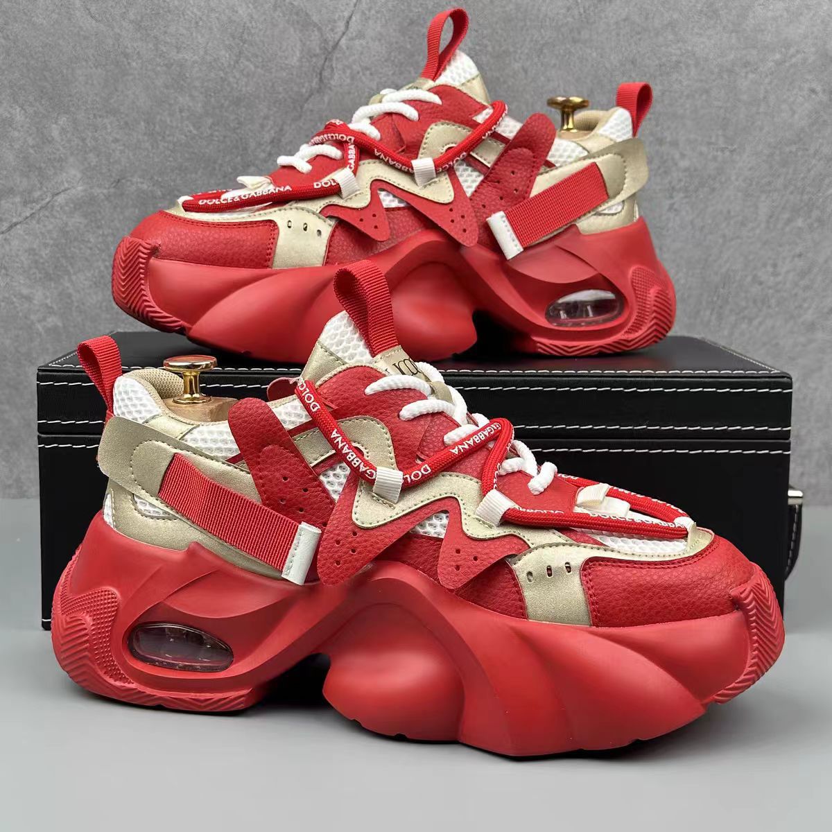 New Dad Shoes Color-blocked Ca - Men Shoes Size Chart reseña y precio