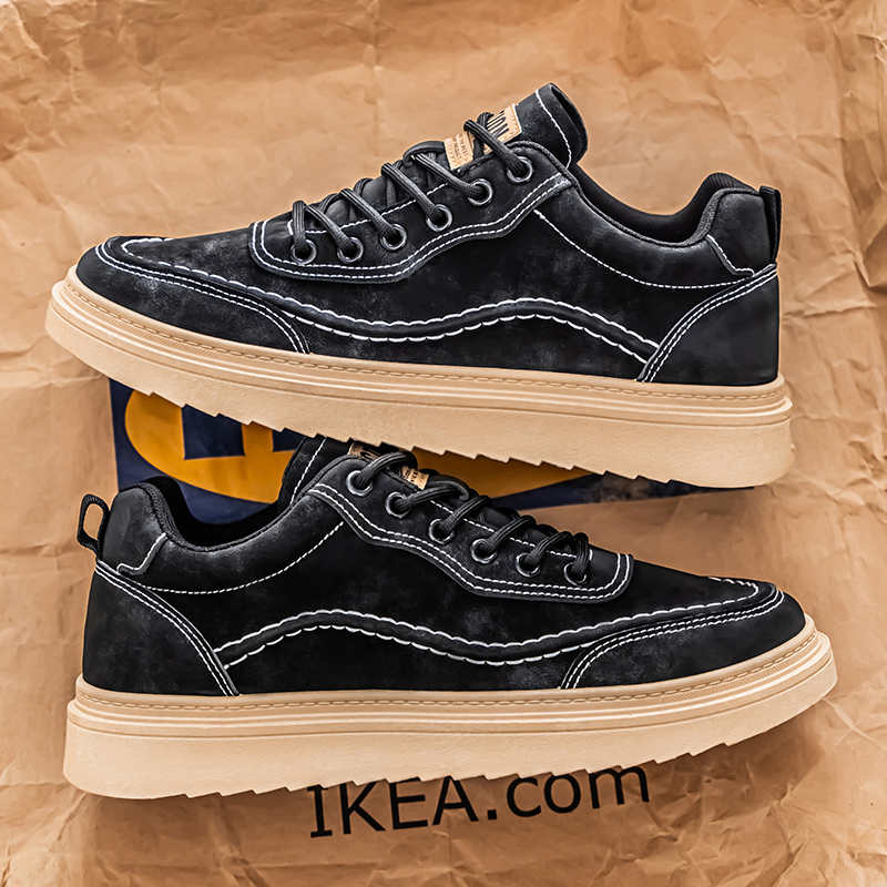 Perforated Platformed Mens Qua - Men Shoes Offer reseña y precio