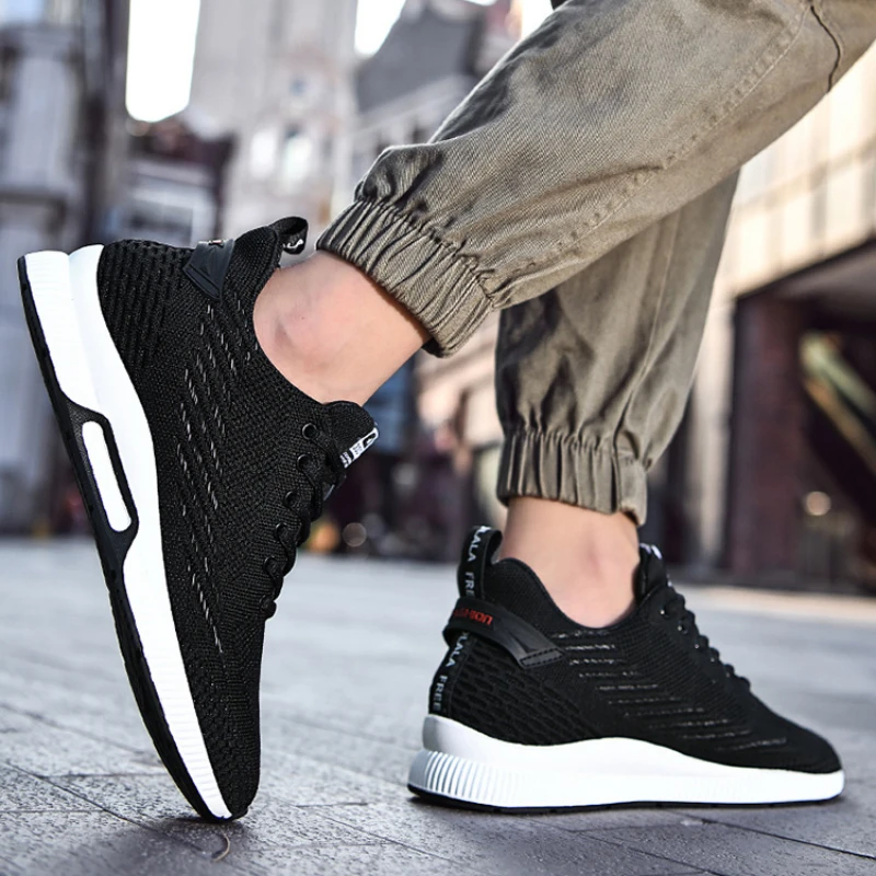 Men Sneakers Platform Casual S - Men Shoes Size Chart reseña y precio