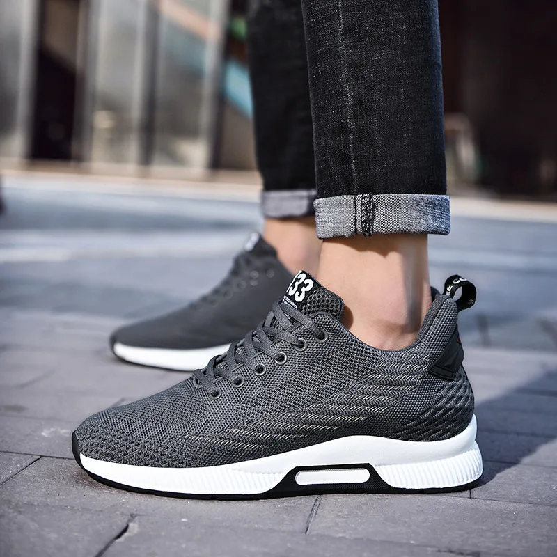 Men Sneakers Platform Casual S - Men Shoes Size Chart reseña y precio