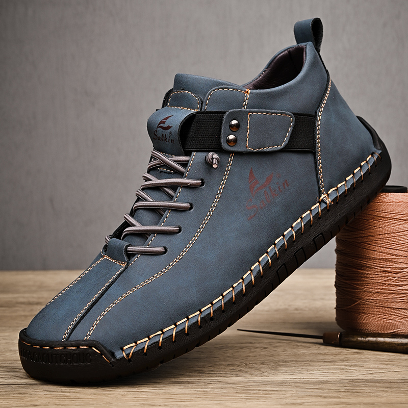 New 2025 Handmade Leather Casu - Men Shoes Lacoste reseña y precio