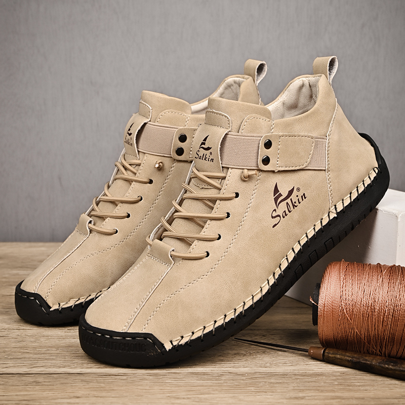 New 2025 Handmade Leather Casu - Men Shoes Lacoste reseña y precio