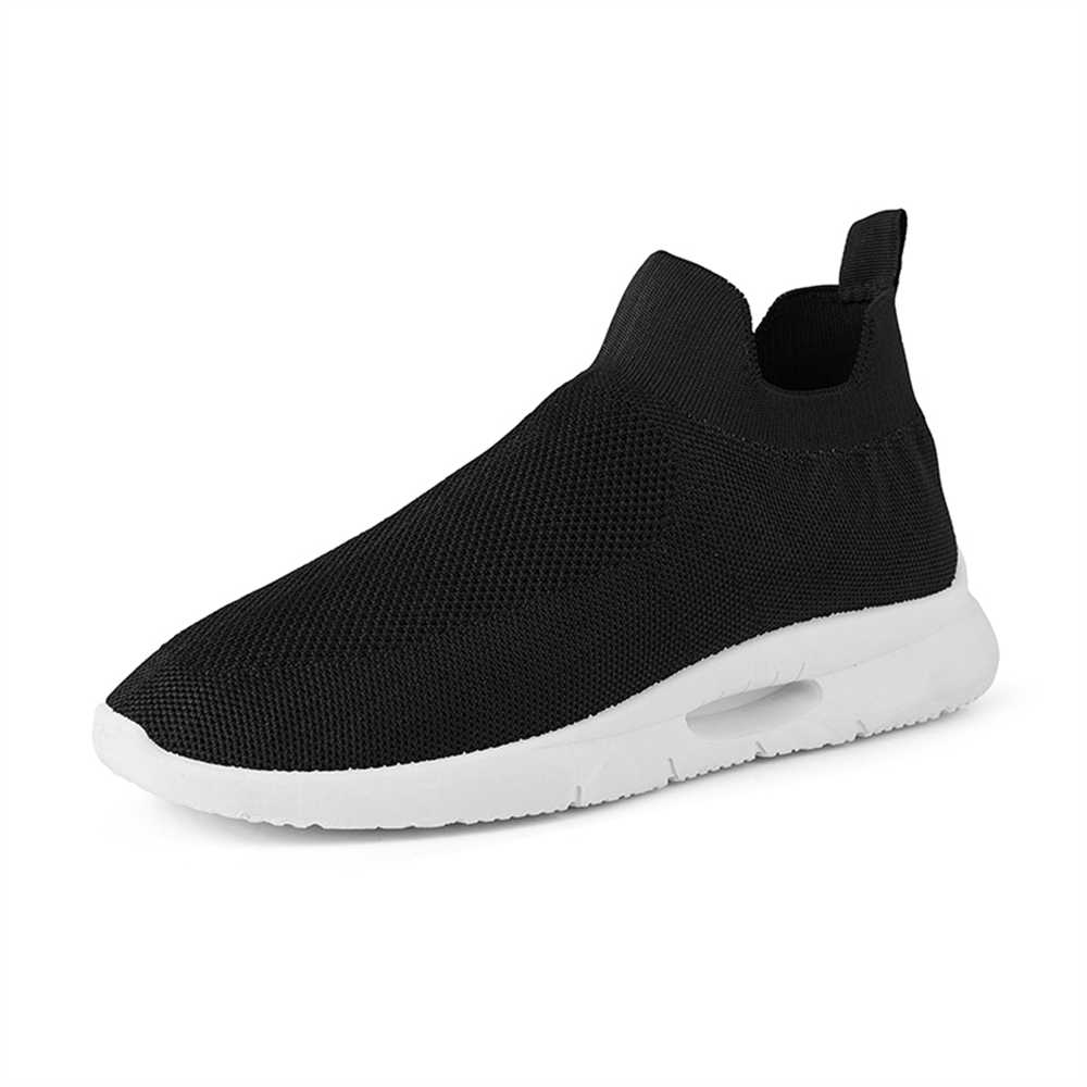Ventilation Black Mens Sneaker - Men Shoes Offer reseña y precio