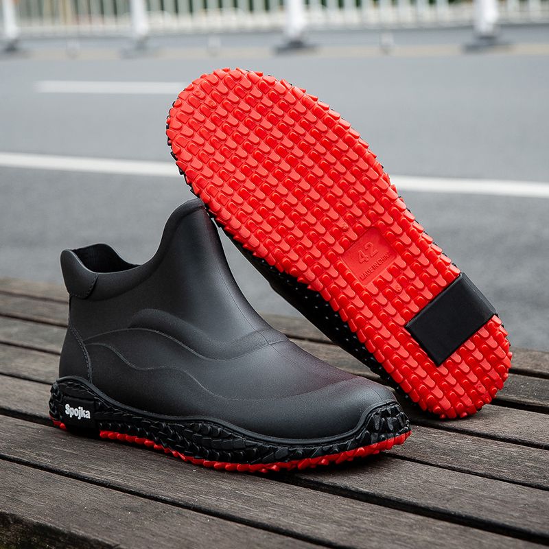Office Korean Style Short Rain - Men Shoes Offer reseña y precio