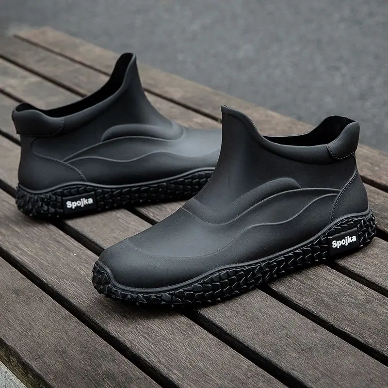 Office Korean Style Short Rain - Men Shoes Offer reseña y precio