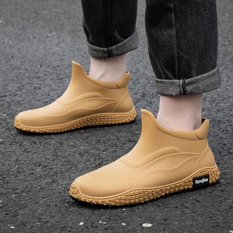 Office Korean Style Short Rain - Men Shoes Offer reseña y precio