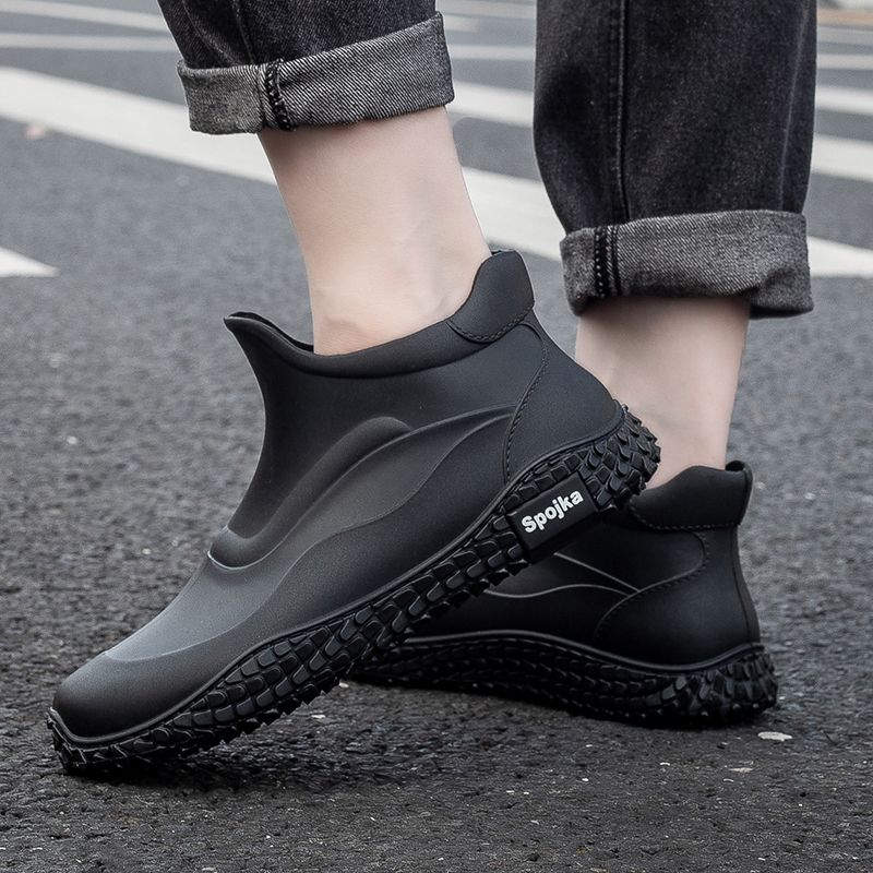 Office Korean Style Short Rain - Men Shoes Offer reseña y precio