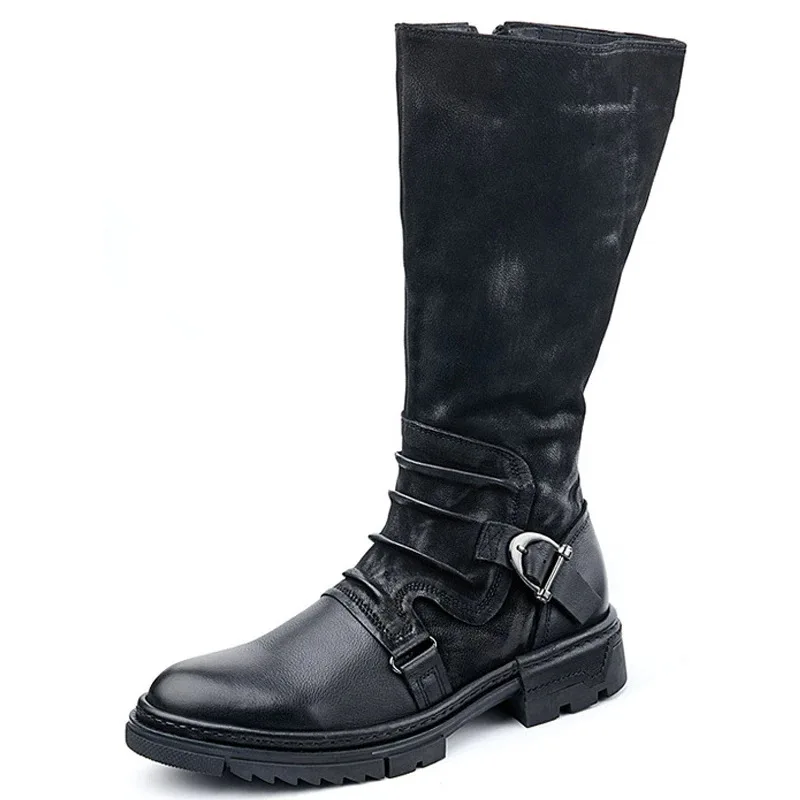 Men's Medieval Retro PU Leathe - Men'S Shoes Louis Vuitton reseña y precio